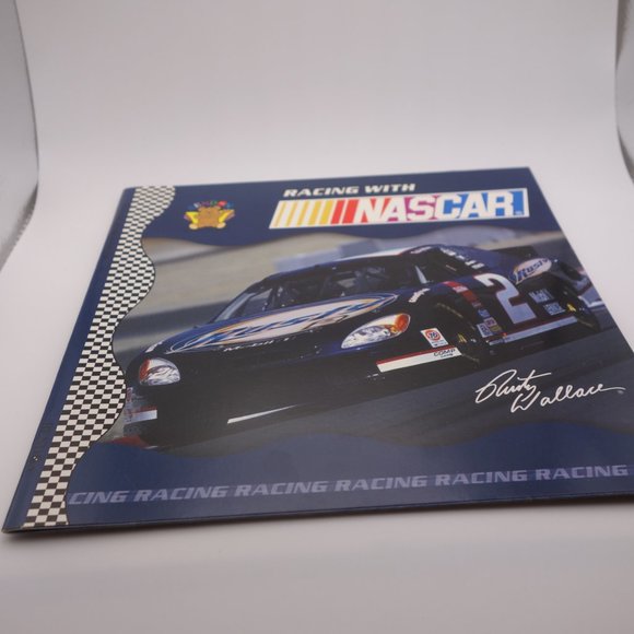 Two(2) Bendon Racing with NASCAR Books (Rusty Wallace & Sterling Marlin) - Picture 7 of 11